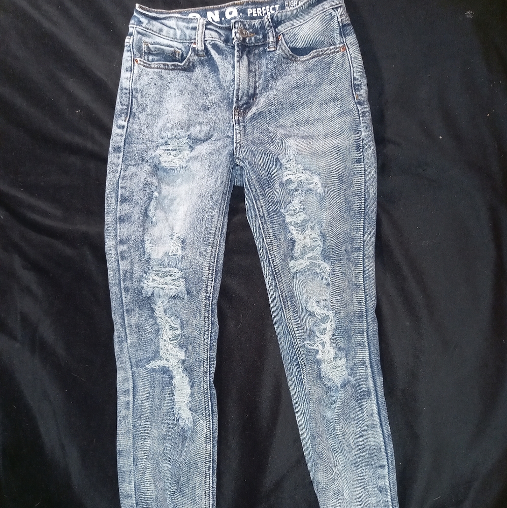 High Rise Skinny Ankle Jeans